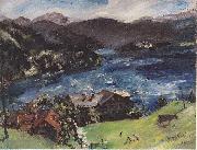 Lovis Corinth Landscape with cattle oil